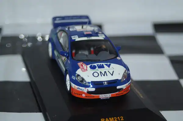 Ixo peugeot 307 wrc #7 rally monte carlo 2006 m.stohl ram212