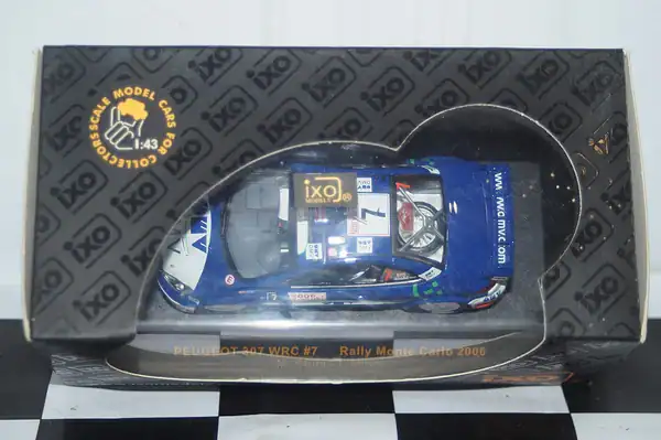 Ixo peugeot 307 wrc #7 rally monte carlo 2006 m.stohl ram212
