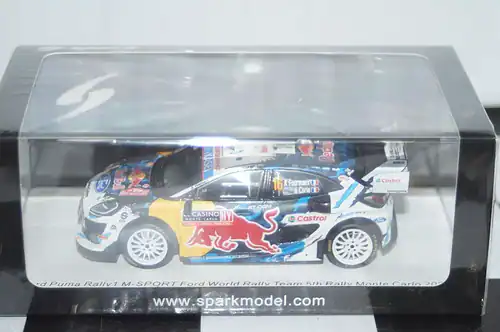Spark ford puma rally monte carlo 2024 g.munster #13 1:43 resin s6855