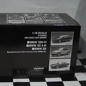 Kyosho bmw z8 red 1:18th scale ref 08511r