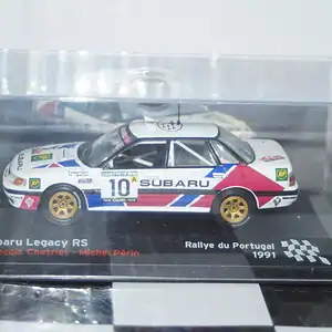 Ixo / altaya subaru legacy rs rally portugal #10 1991 chatriot 1/43rd