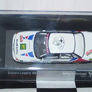 Ixo / altaya subaru legacy rs rally portugal #10 1991 chatriot 1/43rd