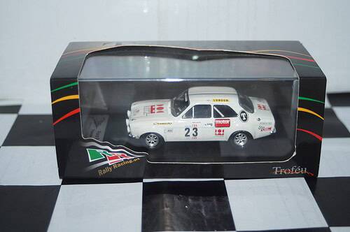 Trofeu ford escort mk1 portugal rally #23 1973 f.santos rr.al 14 1/43