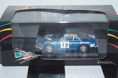 Trofeu alpine renault a110 tap rally, portugal #70 1972 j.p nicolas rr.al 03 1/43rd