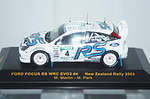 Ixo ford focus rs wrc evo 3 new zealand rally 2003 m.martin #4 ram115 1/43rd
