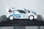 Ixo ford focus rs wrc evo 3 new zealand rally 2003 m.martin #4 ram115 1/43rd