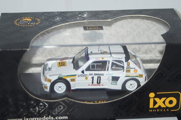 Ixo peugeot 205 turbo 16v evo rally monte carlo #10 1986 ref rac075 1:43rd