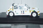 Ixo peugeot 205 turbo 16v evo rally monte carlo #10 1986 ref rac075 1:43rd