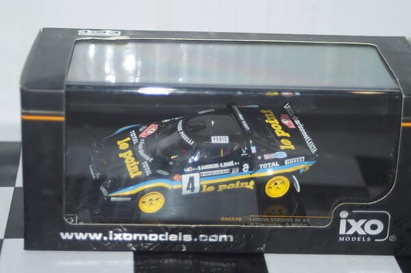 Ixo lancia stratos hf monte carlo rally #4 1981 b.darniche1:43 rac210
