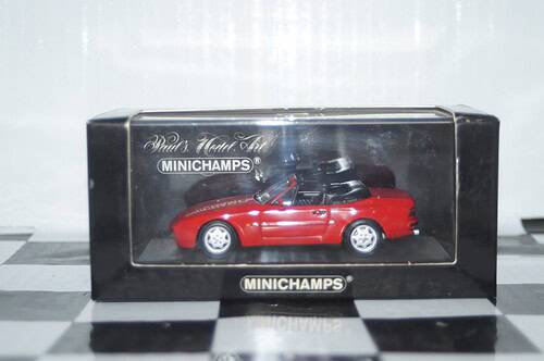 Minichamps porsche 944 cabriolet red 1991, 400 062230 1:43