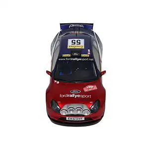 Otto ford puma super 1600 2002 monte carlo #55 duval/fortin 1:18 ot456