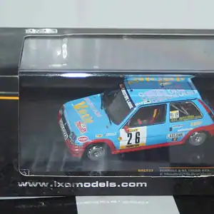 Ixo renault 5 turbo rally monte carlo #26 1988 e.mauffrey 1:43 rac227