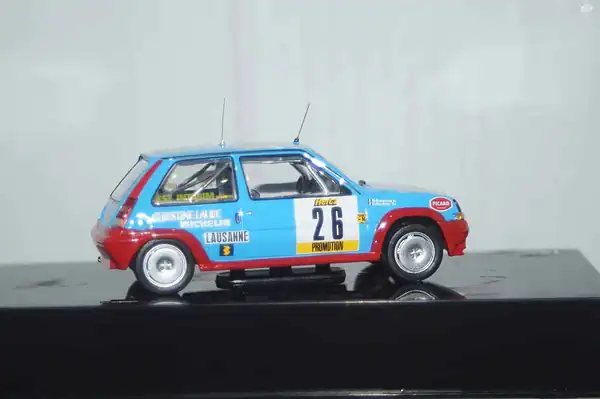 Ixo renault 5 turbo rally monte carlo #26 1988 e.mauffrey 1:43 rac227
