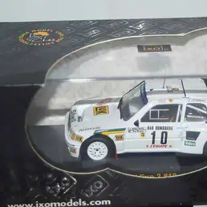 Ixo peugeot 205 turbo 16v evo rally monte carlo #10 1986 ref rac075 1:43rd