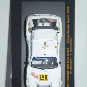 Ixo peugeot 205 turbo 16v evo rally monte carlo #10 1986 ref rac075 1:43rd
