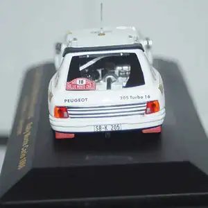 Ixo peugeot 205 turbo 16v evo rally monte carlo #10 1986 ref rac075 1:43rd