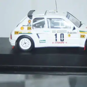 Ixo peugeot 205 turbo 16v evo rally monte carlo #10 1986 ref rac075 1:43rd