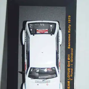 Ixo talbot sunbeam lotus #11 sanremo 1979 t.pond ref rac050 1:43
