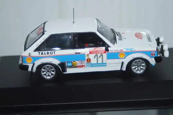 Ixo talbot sunbeam lotus #11 sanremo 1979 t.pond ref rac050 1:43