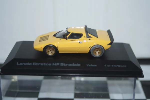 Hpi lancia stratos hf stradale yellow ref 987 1:43