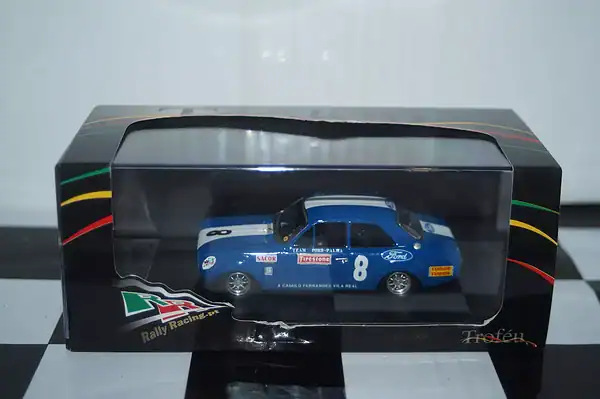 Trofeu ford escort 1600 tc 6h vila real rally #8 1969 e.neves rr.ac 02 1/43