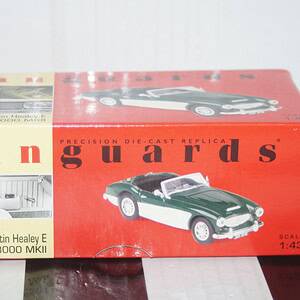 Vanguards austin healey e3000 mk2 green and white va05101 1:43