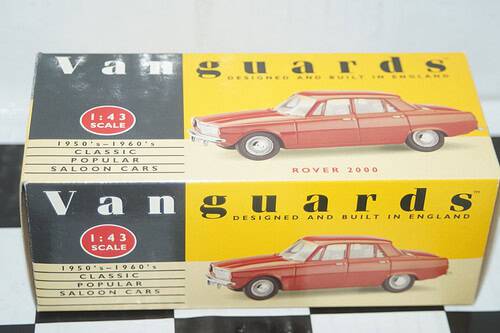 Vanguards austin healey e3000 mk2 green and white va05101 1:43