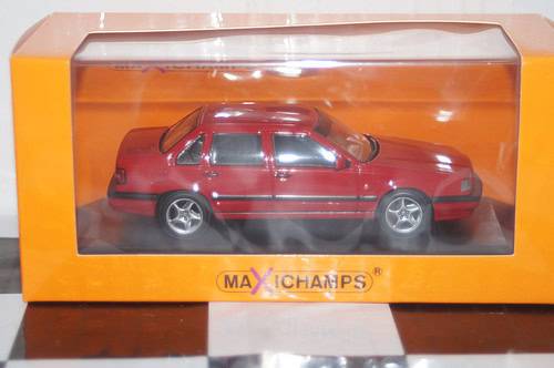 Maxichamps volvo 240 gl 1986 dark blue 1:43 940 171405