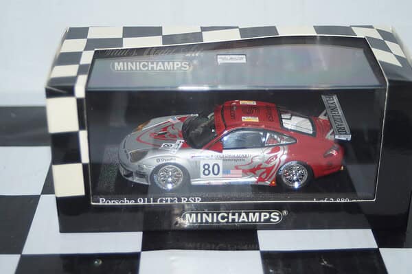 Minichamps porsche 911 gt3 24h le mans 2005 400 056480 1:43