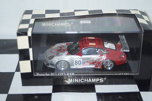 Minichamps porsche 911 gt3 24h le mans 2005 400 056480 1:43