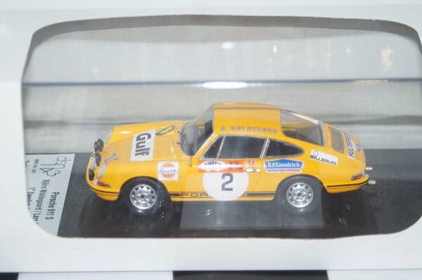 Trofeu porsche 911 s 24hr le mans 1971 #65  j-c parot dsn-236 1/43