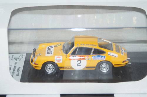 Trofeu porsche 911 s 24hr le mans 1971 #65  j-c parot dsn-236 1/43