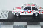Trofeu ford escort mk2 1000 lakes rally #2 1979 mikkola rr.fi 36 1/43