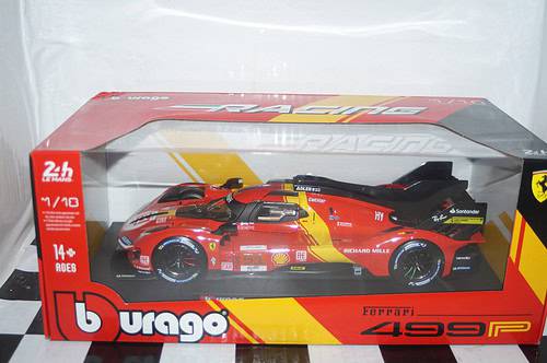 Burago ferrari 499p 24h le mans 1:18 ref 16301