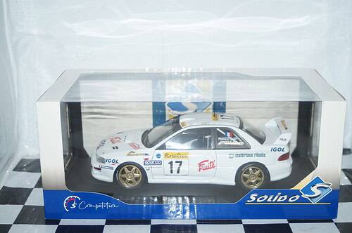 Solido subaru impreza 22b black 1998 1:18 s1807406