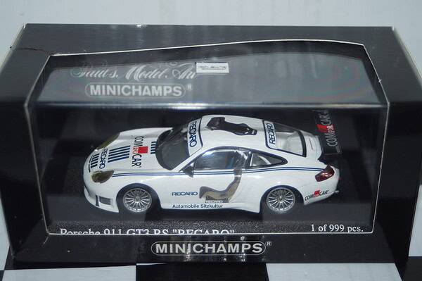 Minichamps porsche 911 gt3 rs 24h le mans 2004 #84 ref 400 046984,1:43