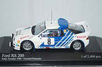 Minichamps ford rs 200 rally sweden 1986 grundel 430 868008,1:43