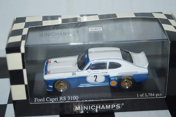 Minichamps ford capri rs 3100 eifelrennen drm 74 ,430 748002,1:43
