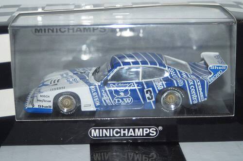 Minichamps ford capri iii 1982 blue/silver ,400 082226,1:43
