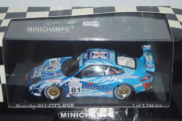 Minichamps porsche 911 gt3 rsr the racers group 2004 #81,400 046981,1:43