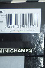 Minichamps porsche 911 gt3 cup asia 2007 malagamuwa #6,400 0476406,1:43