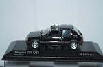 Minichamps peugeot 205 gti black 1990 400 112301 1:43