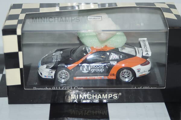 Minichamps porsche 911 gt3 rs gp of miami 2004,400 046979 ,1:43