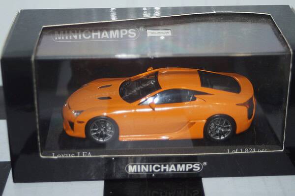 Minichamps lexus lfa 2011 orange, 400 166020, 1:43