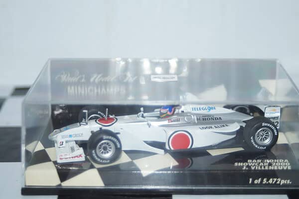 Minichamps bar honda showcar 2023 j. villeneuve 400 030086 1:43