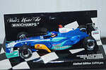 Minichamps sauber petronas showcar 2005 villeneuve 400 050081 diecast 1:43
