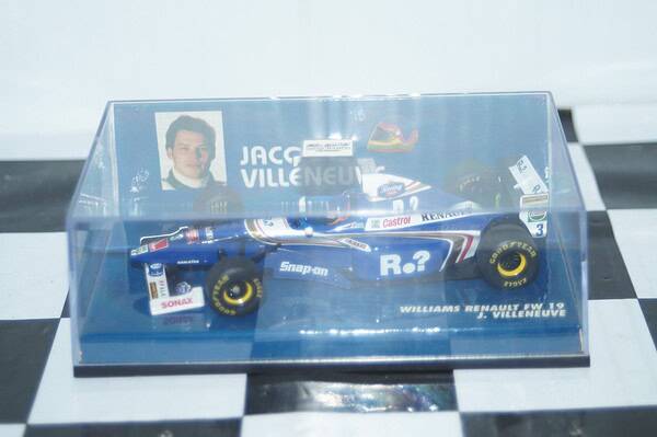 Minichamps williams renault fw19 j.villeneuve  430 970003 1:43