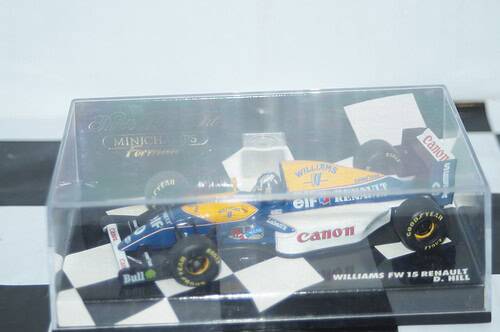 Minichamps williams renault fw15 d.hill  930001 diecast 1:43