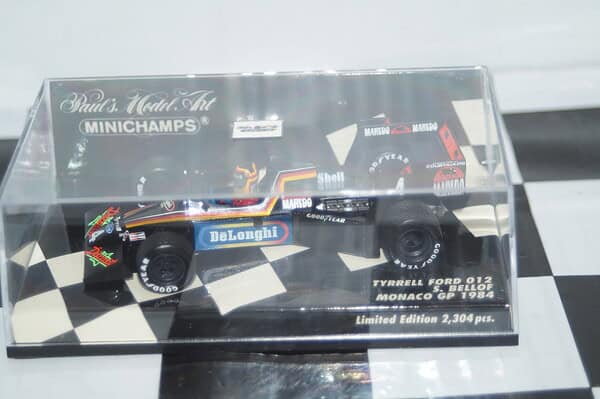 Minichamps tyrrell ford 012 monaco gp 1984 bellof 400 840104  1:43