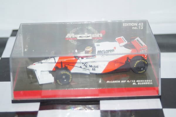 Minichamps mclaren mercedes mp 4/10 m.blundell 530 954317 1:43